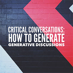 Critical Conversations: How to Generate Generative Discussions