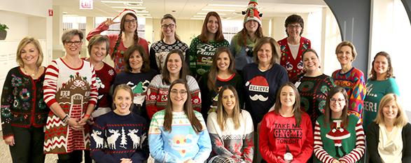 AMC Careers Benefits Holiday Sweaters