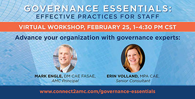 AMC Governance Essential Speakers